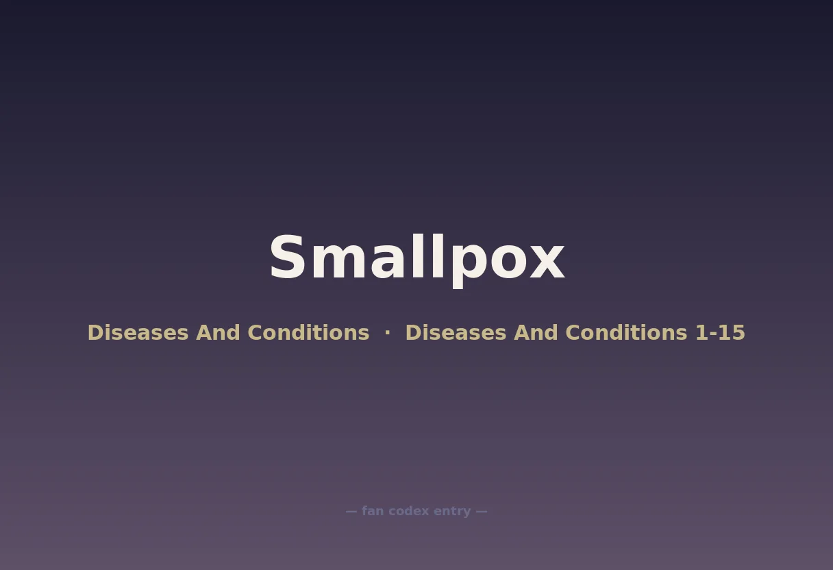 Smallpox